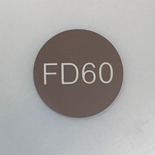 2541 - FD60 47mm Dia. Fire Door Disc in Brown